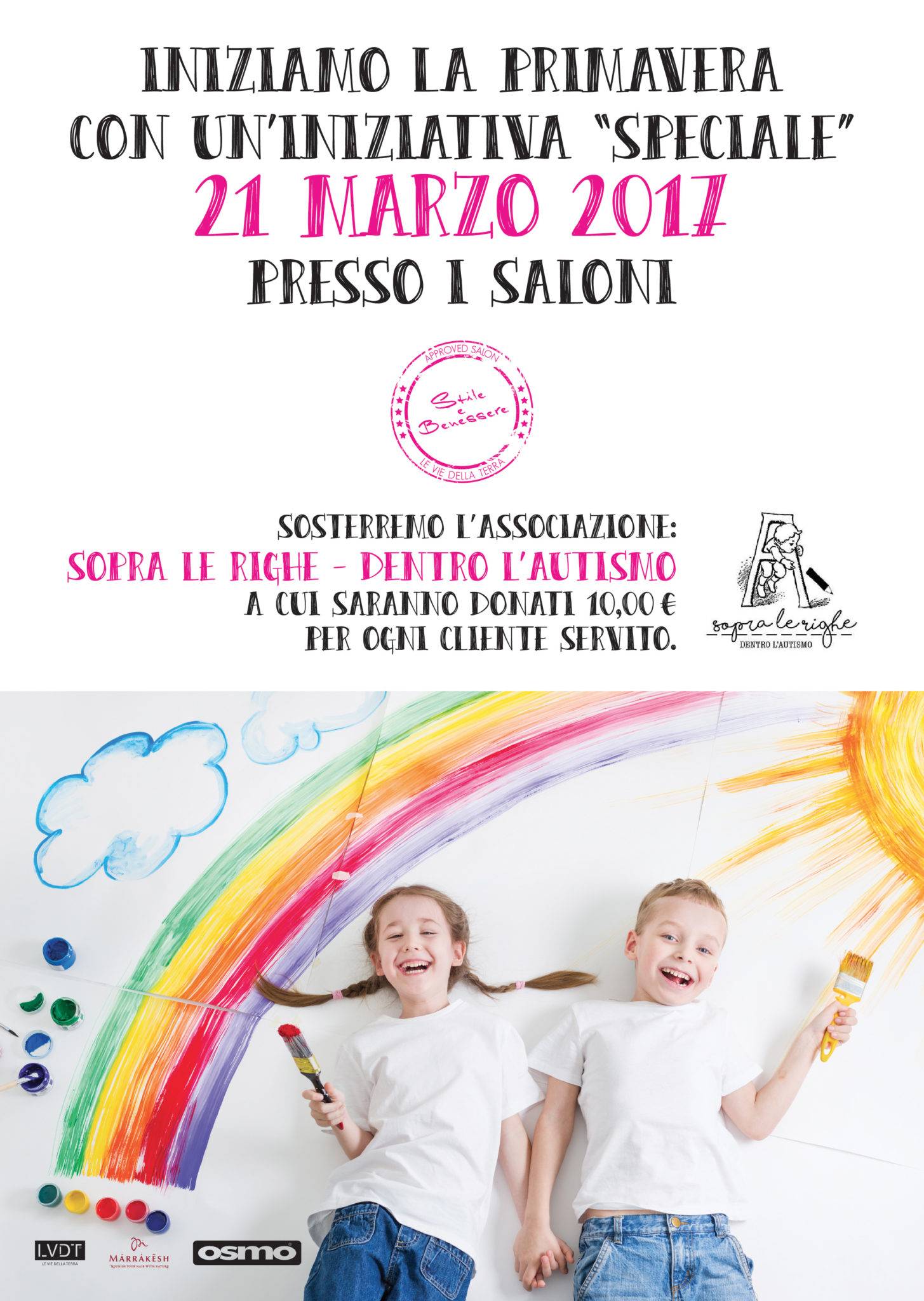 Iniziamo la primavera con un’iniziativa “Speciale”